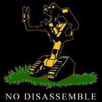 No Disassemble Robot Flexfit Unipanel Trucker Cap