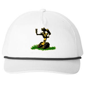 No Disassemble Robot Snapback Five-Panel Rope Hat