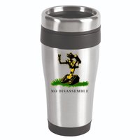 No Disassemble Robot 16oz Travel Tumbler