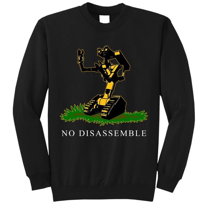 No Disassemble Robot Tall Sweatshirt