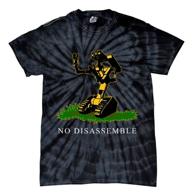 No Disassemble Robot Tie-Dye T-Shirt