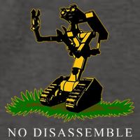 No Disassemble Robot Vector Backpack