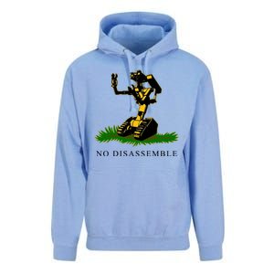 No Disassemble Robot Unisex Surf Hoodie