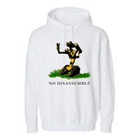 No Disassemble Robot Garment-Dyed Fleece Hoodie