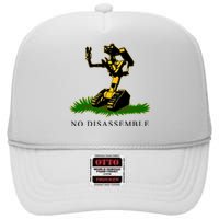 No Disassemble Robot High Crown Mesh Back Trucker Hat