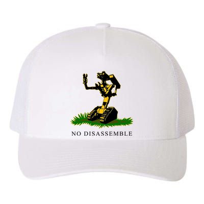 No Disassemble Robot Yupoong Adult 5-Panel Trucker Hat