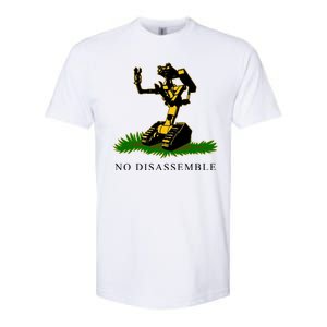 No Disassemble Robot Softstyle CVC T-Shirt