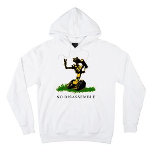 No Disassemble Robot Hoodie