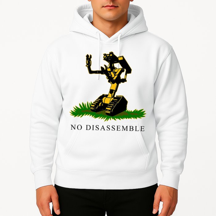 No Disassemble Robot Hoodie