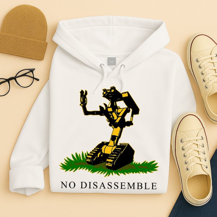 No Disassemble Robot Hoodie