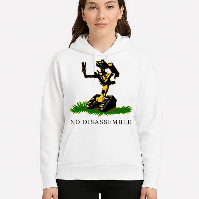 No Disassemble Robot Hoodie