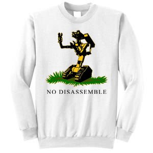 No Disassemble Robot Sweatshirt