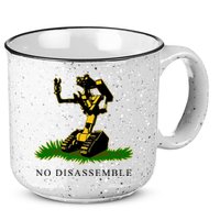 No Disassemble Robot 15oz Campfire Ceramic Mug
