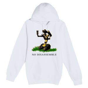 No Disassemble Robot Premium Pullover Hoodie