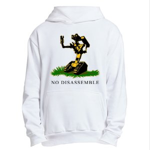 No Disassemble Robot Urban Pullover Hoodie