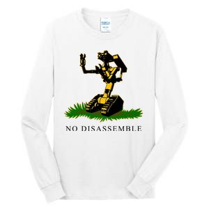 No Disassemble Robot Tall Long Sleeve T-Shirt