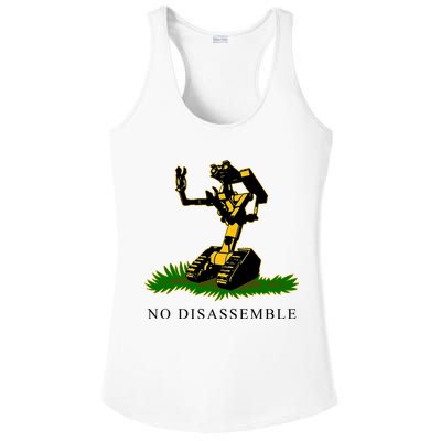 No Disassemble Robot Ladies PosiCharge Competitor Racerback Tank