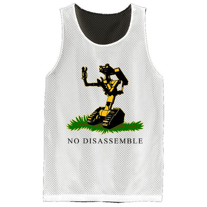 No Disassemble Robot Mesh Reversible Basketball Jersey Tank