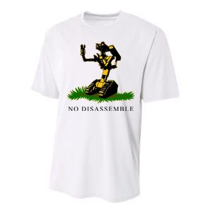 No Disassemble Robot Performance Sprint T-Shirt