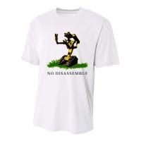 No Disassemble Robot Youth Performance Sprint T-Shirt