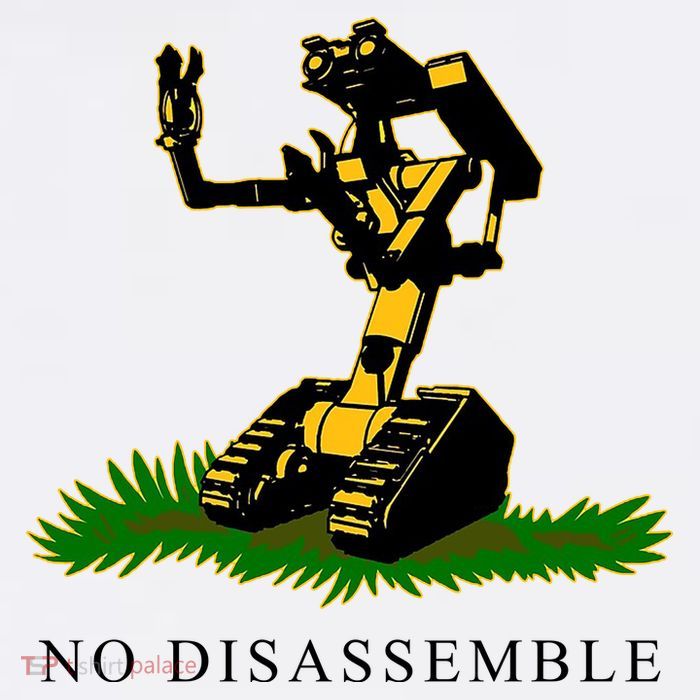 No Disassemble Robot Youth Performance Sprint T-Shirt