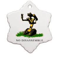 No Disassemble Robot Ceramic Star Ornament