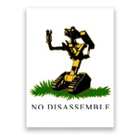 No Disassemble Robot Poster