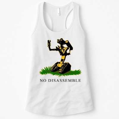 No Disassemble Robot Womens Tank Top