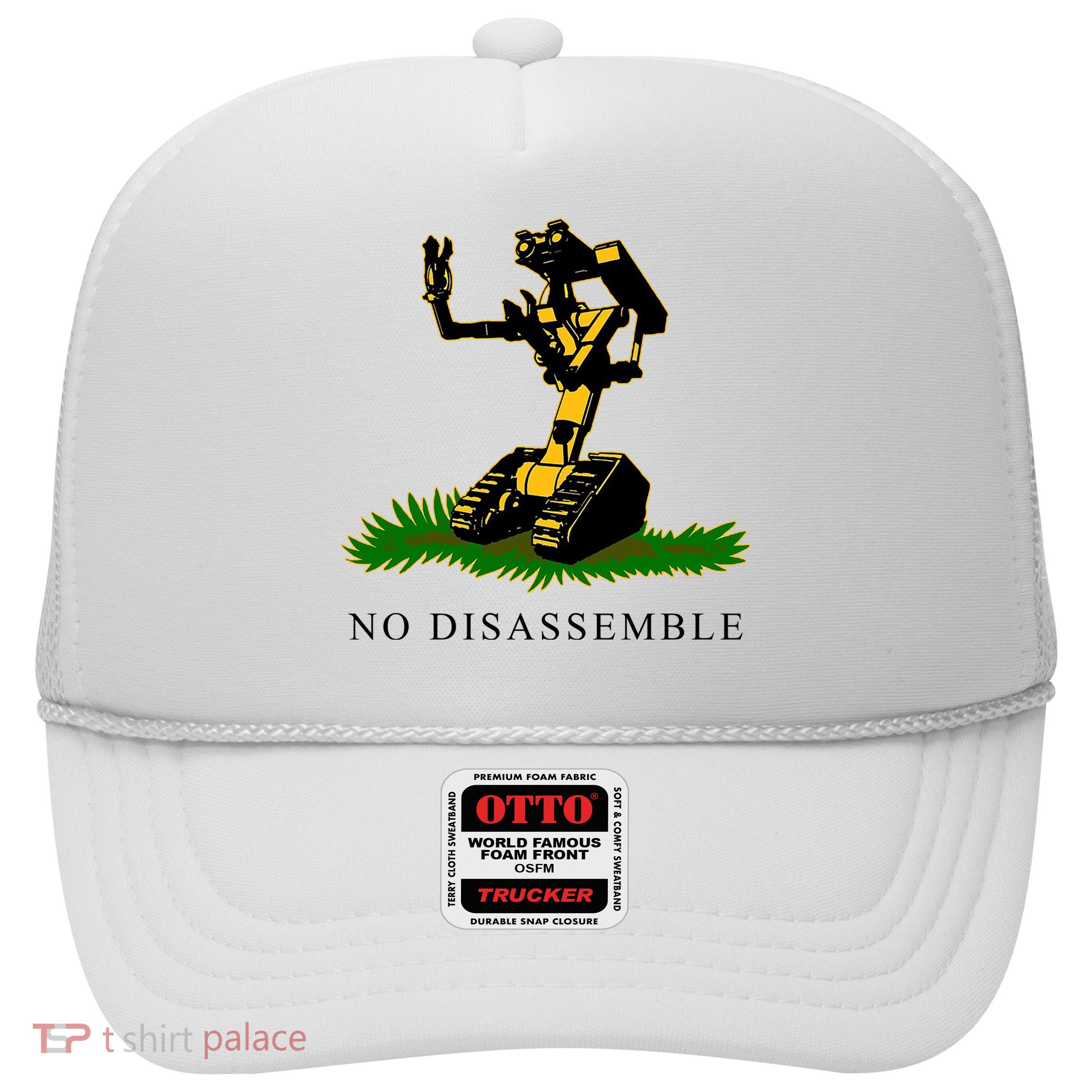 No Disassemble Robot Trucker Hat