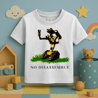 No Disassemble Robot Toddler T-Shirt