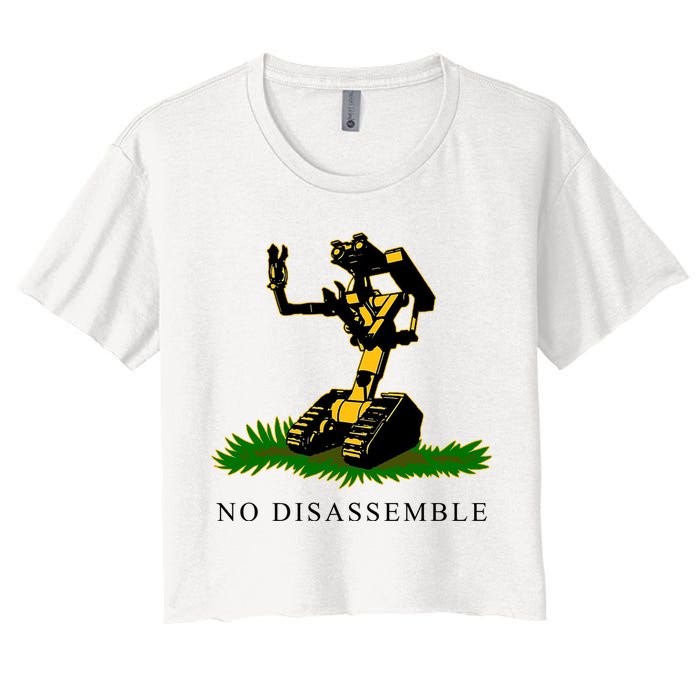 No Disassemble Robot Crop Top