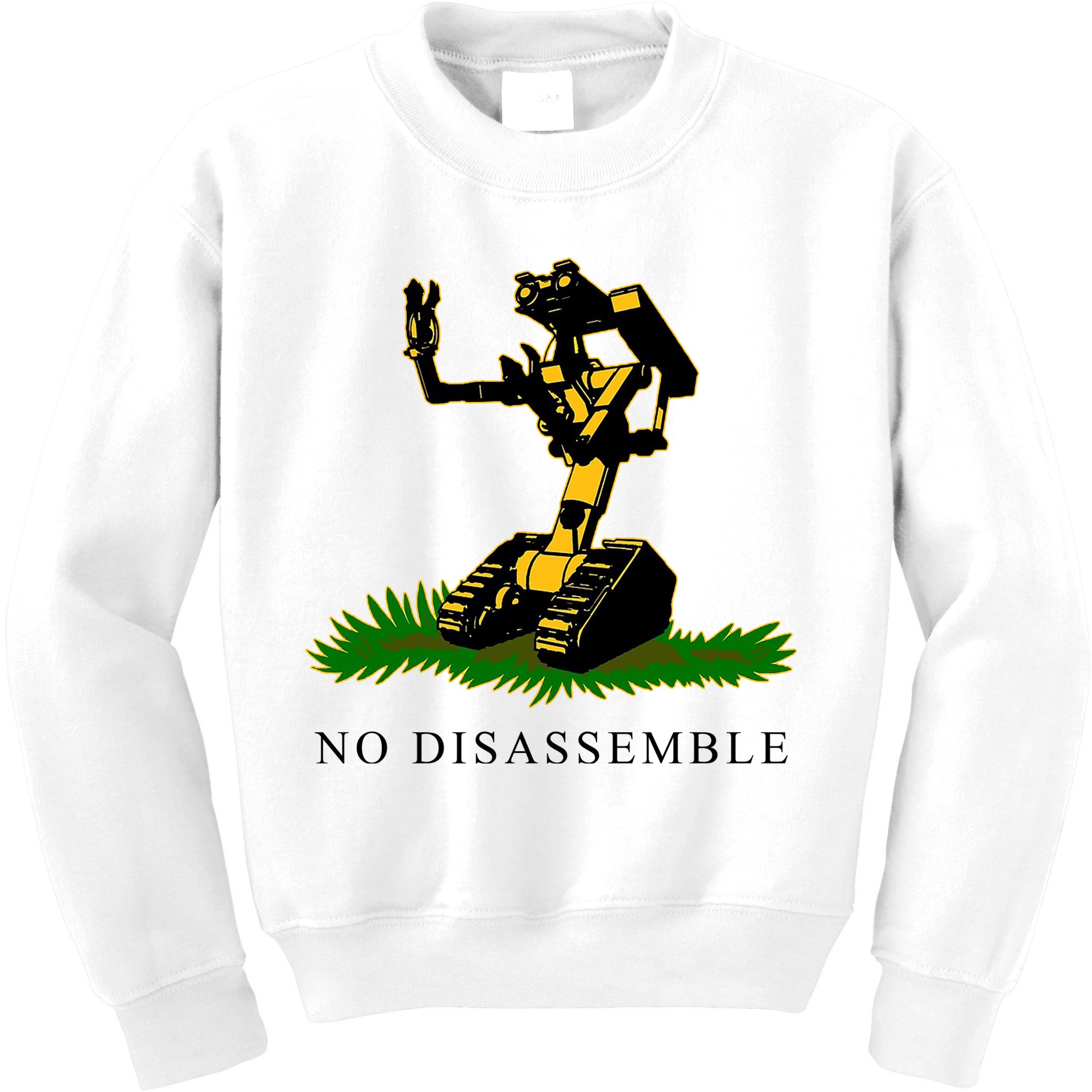 No Disassemble Robot Kids Sweatshirt