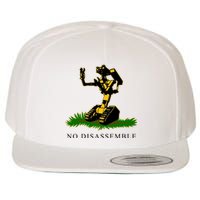 No Disassemble Robot Wool Snapback Cap