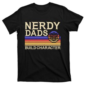 Nerdy Dad Rpg Gaming D20 Tabletop Games Funny Rpg Gamer T-Shirt