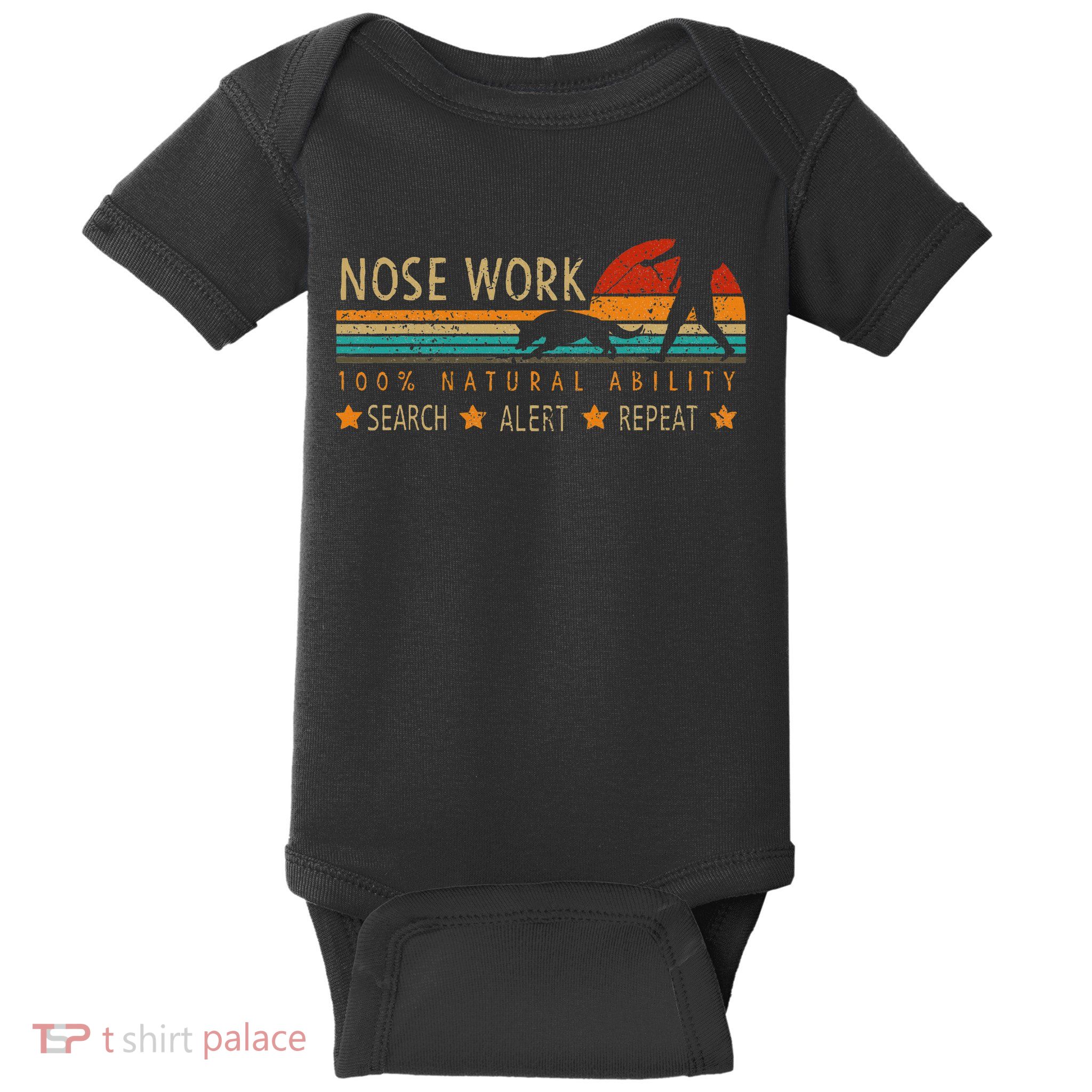 Nosework Dog Sport Training Nose Work Scent Work For Dogs Baby Bodysuit