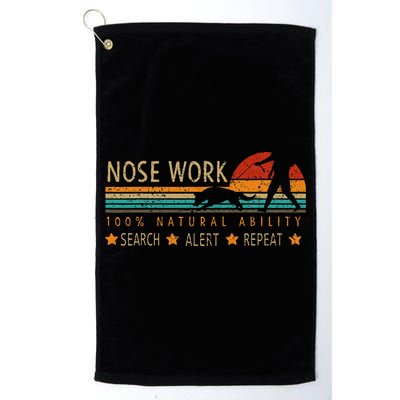 Nosework Dog Sport Training Nose Work Scent Work For Dogs Golf Towel