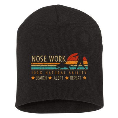 Nosework Dog Sport Training Nose Work Scent Work For Dogs Short Acrylic Beanie