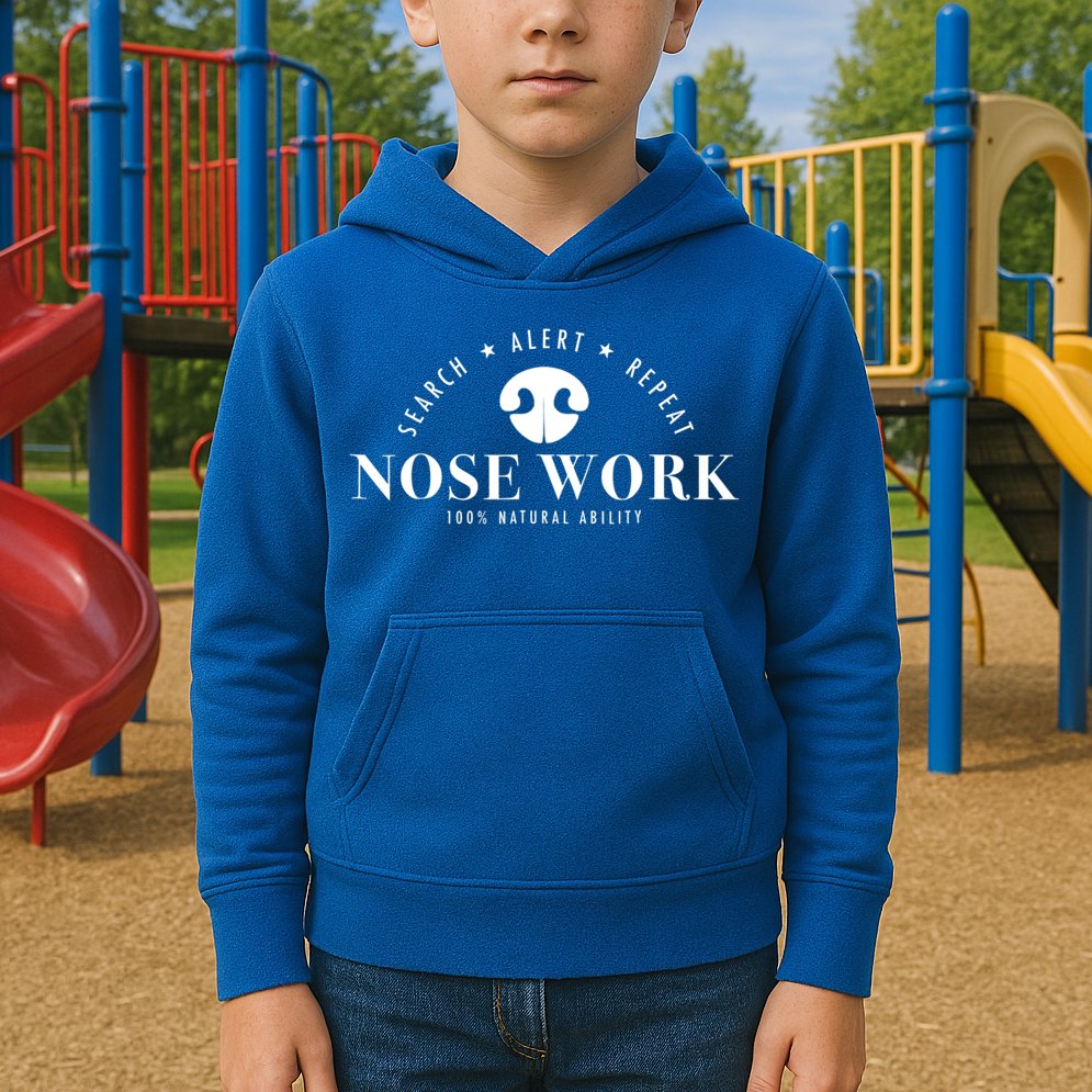 Nosework Dog Sport Training Nose Work Scent Work For Dogs Kids Hoodie