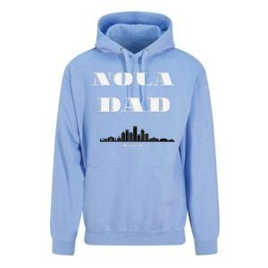 Nola Dad Support Never Forget Nola Orleans Strong Unisex Surf Hoodie