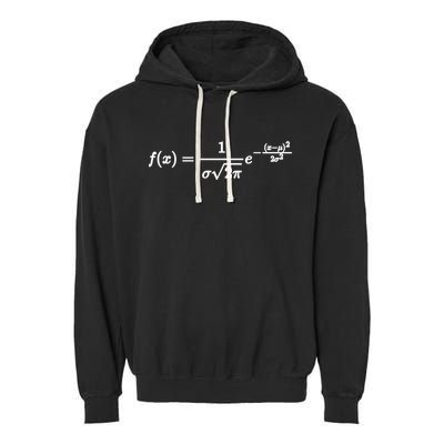 Normal Distribution Statistics Probablity Data Analyst Joke Meaningful Gift Garment-Dyed Fleece Hoodie