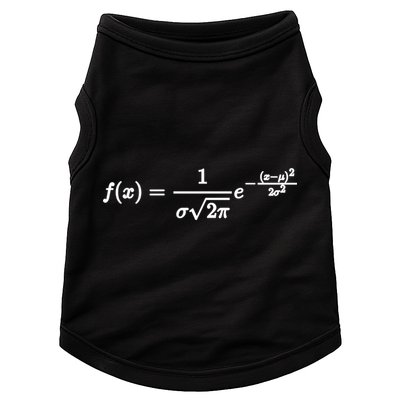 Normal Distribution Statistics Probablity Data Analyst Joke Meaningful Gift Doggie Tank