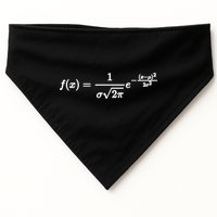 Normal Distribution Statistics Probablity Data Analyst Joke Meaningful Gift USA-Made Doggie Bandana