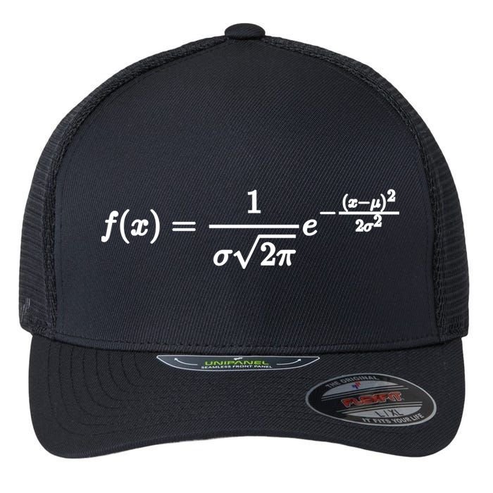 Normal Distribution Statistics Probablity Data Analyst Joke Meaningful Gift Flexfit Unipanel Trucker Cap