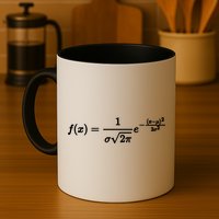Normal Distribution Statistics Probablity Data Analyst Joke Meaningful Gift Mug
