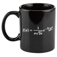 Normal Distribution Statistics Probablity Data Analyst Joke Meaningful Gift 11oz C Handle Ceramic Mug
