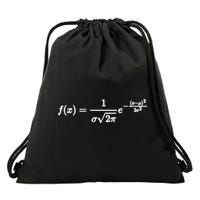 Normal Distribution Statistics Probablity Data Analyst Joke Meaningful Gift Drawstring Bag