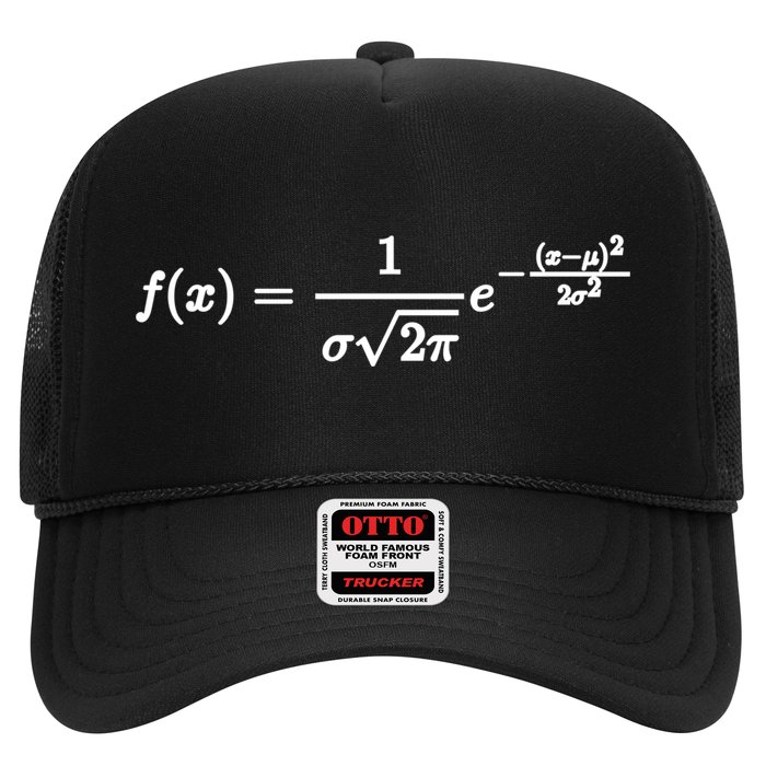 Normal Distribution Statistics Probablity Data Analyst Joke Meaningful Gift Trucker Hat