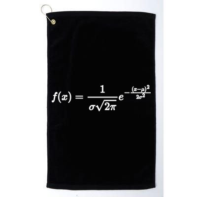 Normal Distribution Statistics Probablity Data Analyst Joke Meaningful Gift Golf Towel