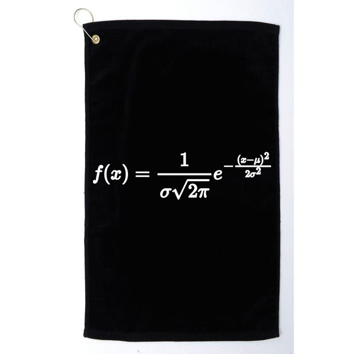 Normal Distribution Statistics Probablity Data Analyst Joke Meaningful Gift Golf Towel