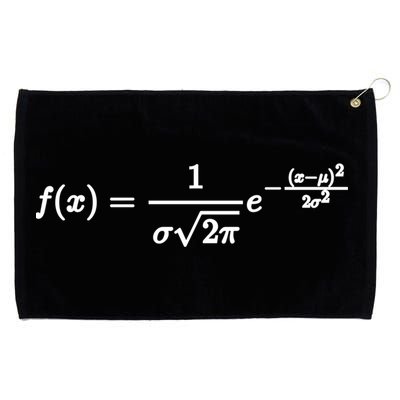 Normal Distribution Statistics Probablity Data Analyst Joke Meaningful Gift Grommeted Golf Towel